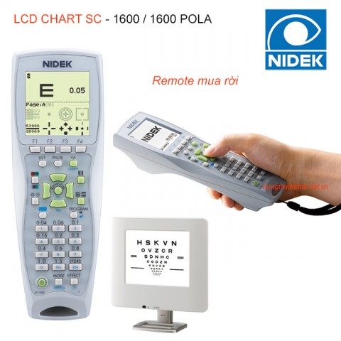 Nidek System Chart SC-1600