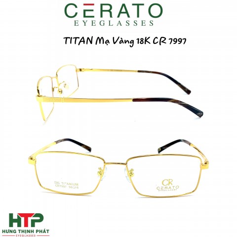 Gọng Kính Cerato 18K GOLD CR7997