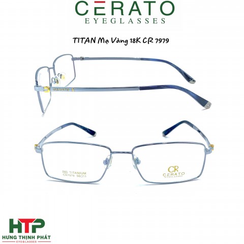 Gọng Kính Cerato 18K GOLD CR7979